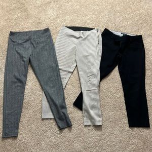 Three pair of pants size large